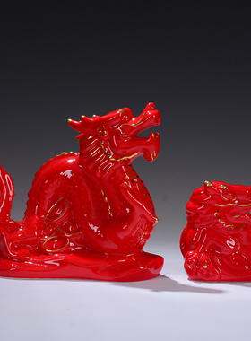 小号12生肖红色吉祥家装工艺品