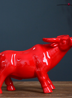 招财中式风办公室桌面工艺礼品