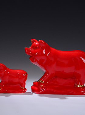 卡通把玩吉祥物动物桌面镇宅创意