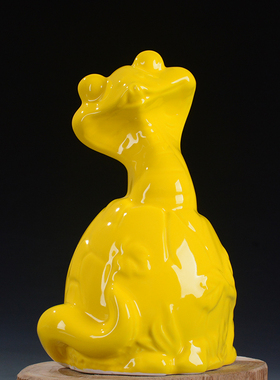 卡通办公室客厅装饰桌面动物现代