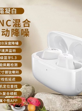 Edifier/漫步者 TWS1 ANC无线蓝牙耳机入耳式主动降噪长续航运动