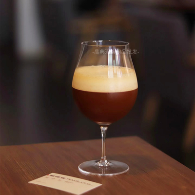 日式木村高脚杯家用商用餐厅高级感红酒杯酒吧调酒杯气泡鸡尾酒杯