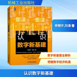 著 经济计划 机械工业出版 李翔宇 社 图书籍 刘涛 新华书店正版 认识数字新基建 经济计算及方法专业科技