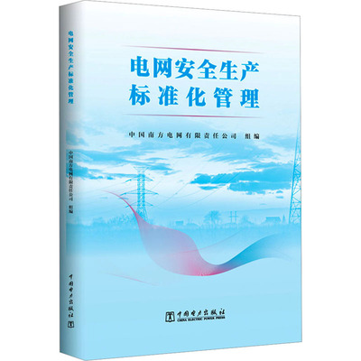 电网安全生产标准化管理 中国南方电网有限责任公司 编 工业技术其它专业科技 新华书店正版图书籍 中国电力出版社
