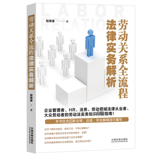 劳动关系全流程法律实务解析 桂维康 著 劳动与社会保障法社科 新华书店正版图书籍 中国法制出版社