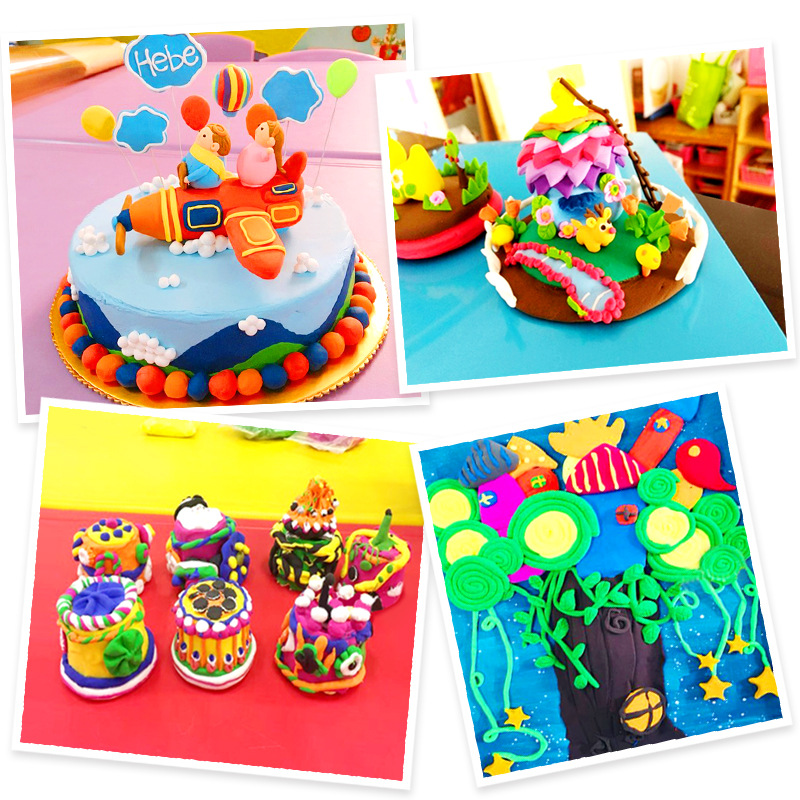 超轻粘土24色太空泥黏土500g儿童diy橡皮泥粘土儿童玩具彩泥套装