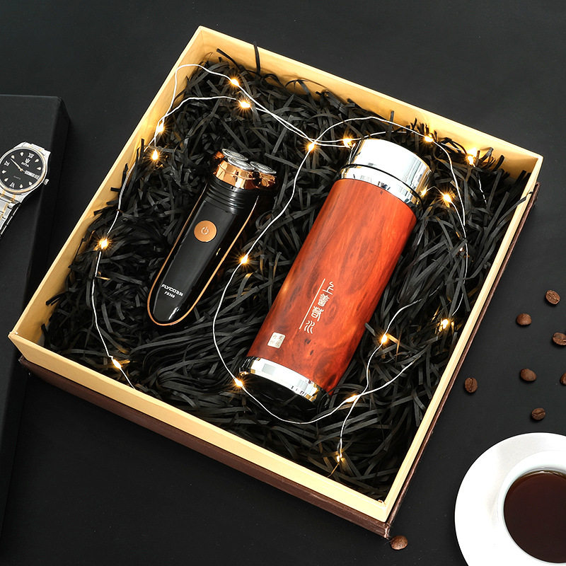 创意礼品父亲节杯子高端马克杯高档男士紫砂杯可以雕刻为人民服务