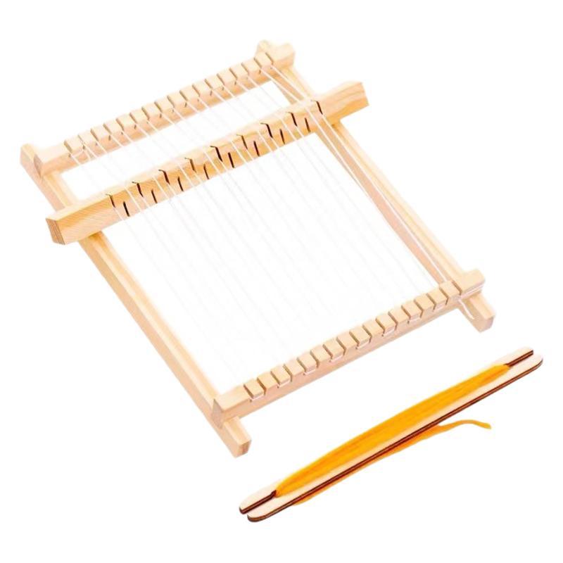 幼儿园中大班毛线编织手