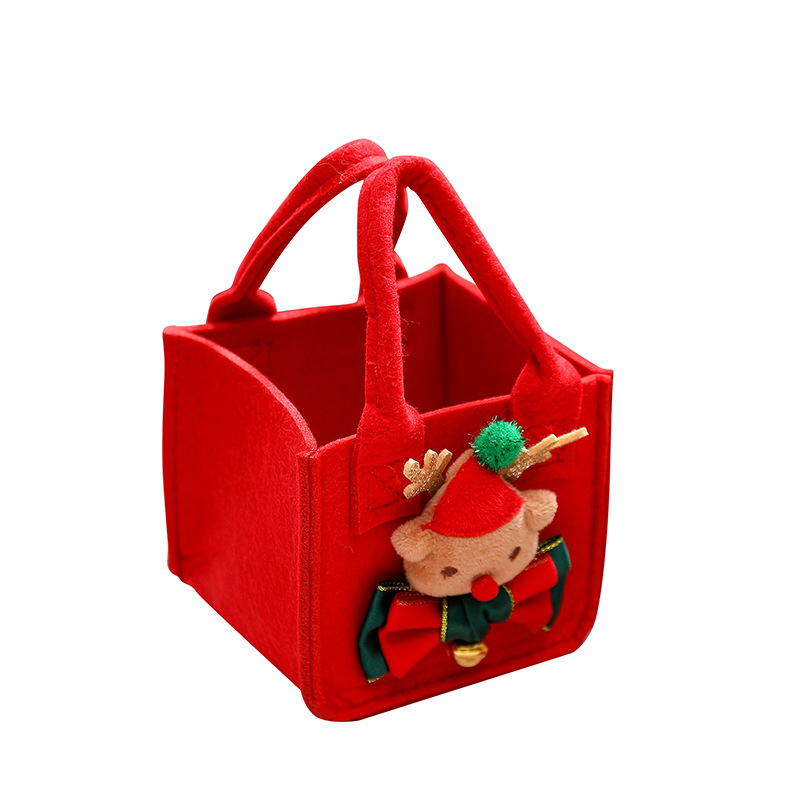 圣诞节毛毡包平安夜苹果