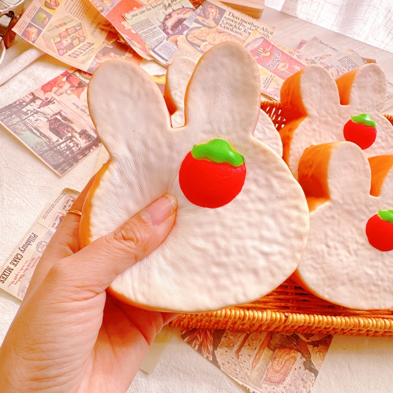 日本squishy吐司兔子慢回