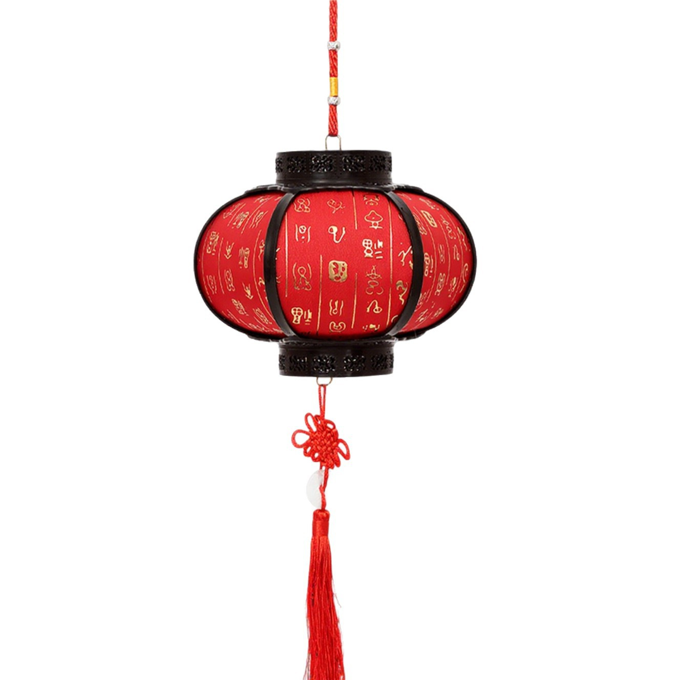 福字小红灯笼挂饰儿童手