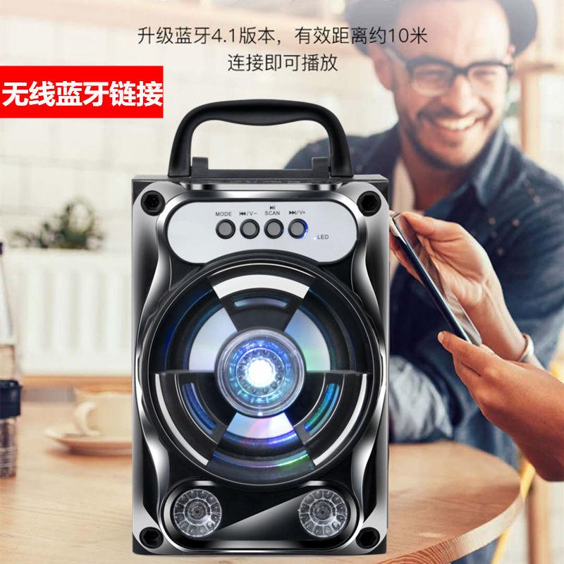 无线蓝牙手机插卡便携式户外低音炮(非品牌)