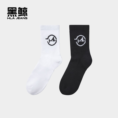 两双装 中筒设计 提花工艺