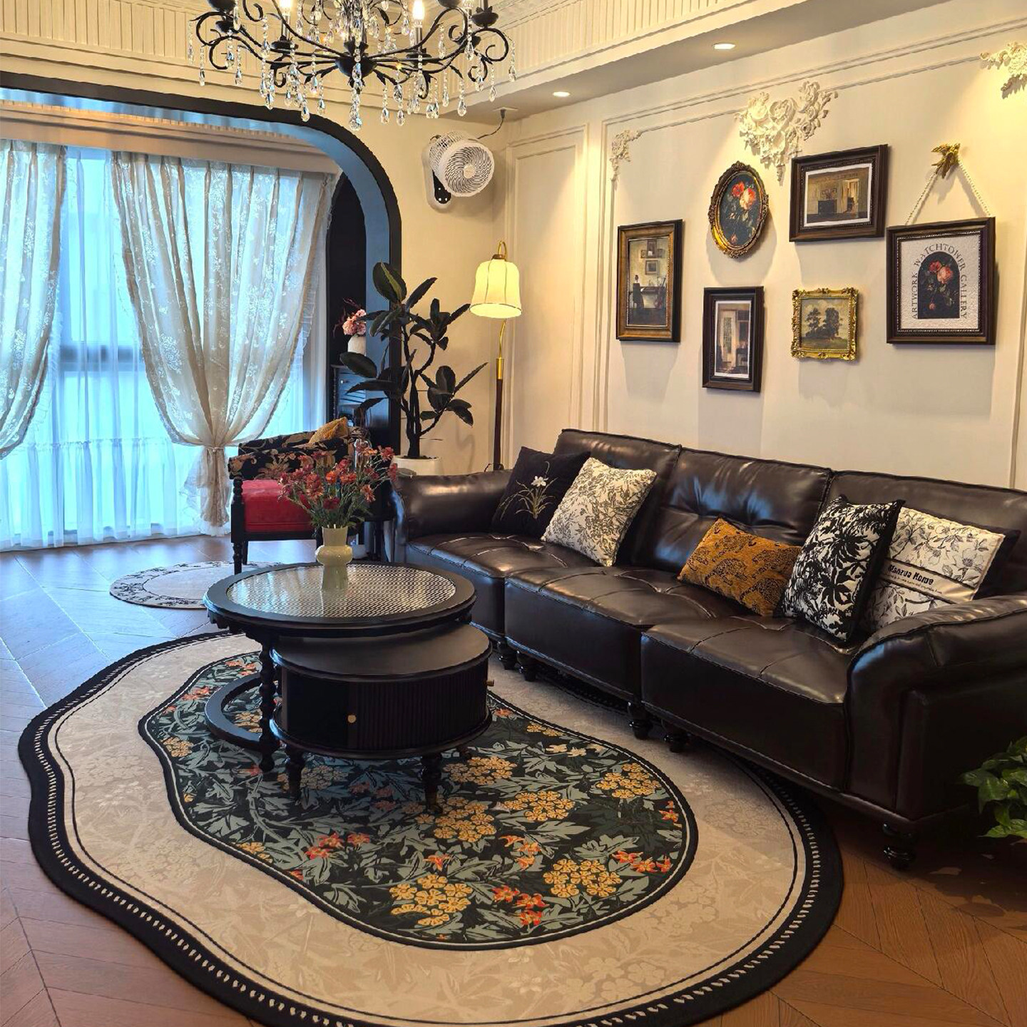 地毯客厅2026新款床边防摔法式轻奢复古免洗可擦房间沙发防水地垫,居家布艺,地毯,淘宝优惠券,粉丝福利购,淘宝优惠卷