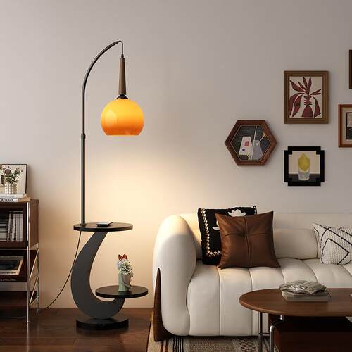 2025 new medieval floor lamp living room sofa side a few