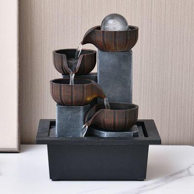 Flowing Water Talent Ornaments Small Fountain Living Room