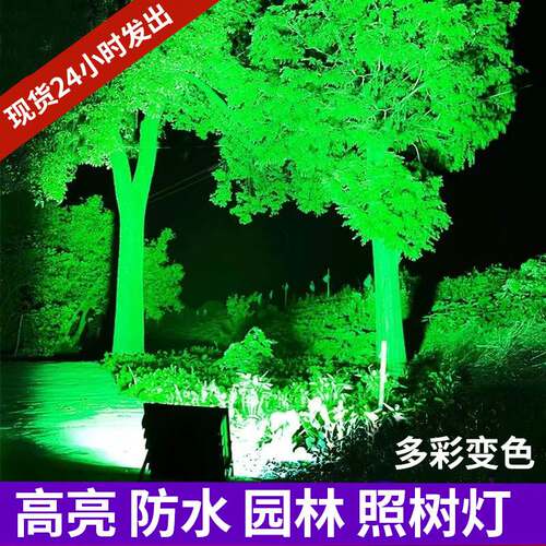 Colorful color-changing flood light color led outdoor