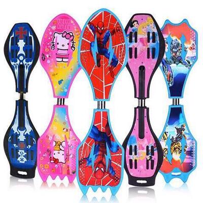 New Two-wheeled Skateboard Chldren's Scooter Adult Flash