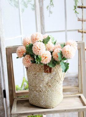 Seagrass Woven Flower Gardening Flower Pot Flower Arrange