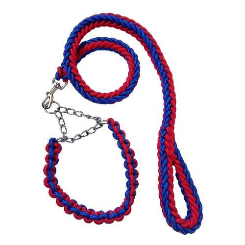 Nylon Eight Strand Braided P Rope Big Dog Chain Pet Collar