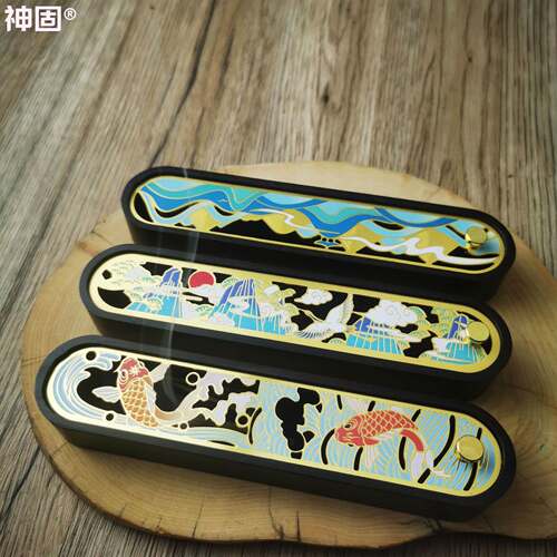 Ebony purple sandalwood whole material carving simple