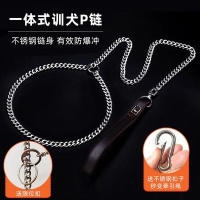 304 Stainless Steel Dog P Chain Integrated Traction Rope