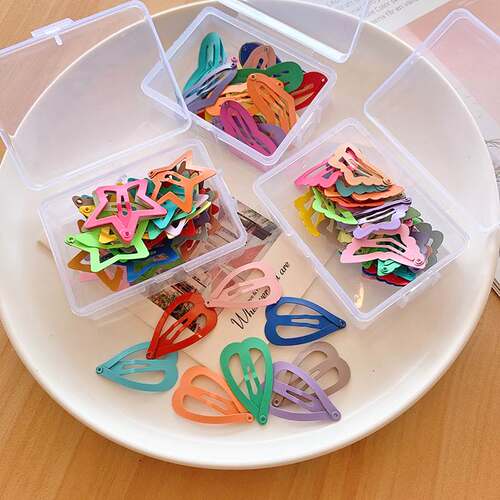 Korean color children's BB clip small cute Princess