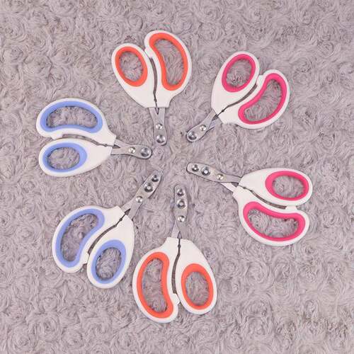 Wholesale Small Blind Scissors Double Hole Cat Nail