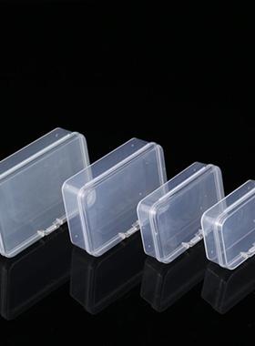 Rectangular PP Transparent Plastic Box Parts Accessories