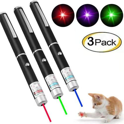 3 PCs cat and dog pointer 101 single point laser cat chase