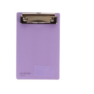 A4 Plywood Stationery File Board Clip Transparent Frosted