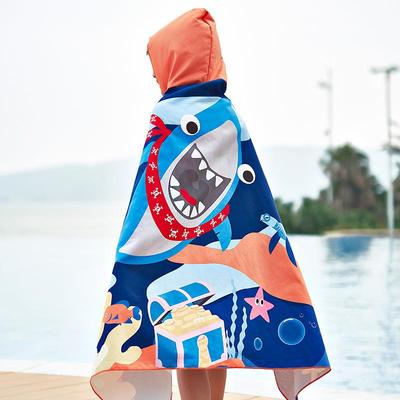 Han Fan Children's Swimming Bath Towel Boys' Cloak with