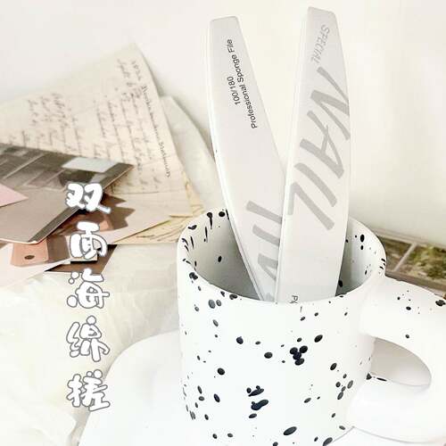 Nail tools double-sided carving grinding manicure nail file