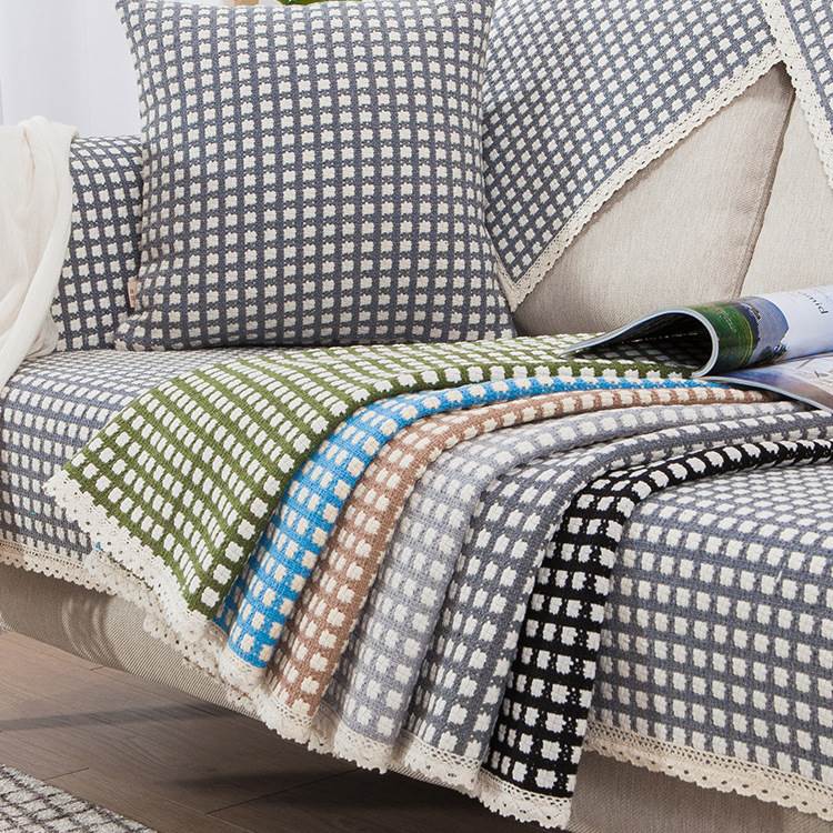 Cotton Linen Sofa Cushion Fabric Cushion Nordic Winter
