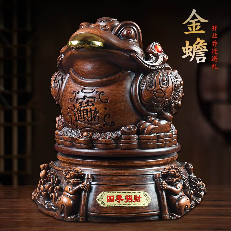 Golden Toad Ornaments Three-legged Golden Toad Business