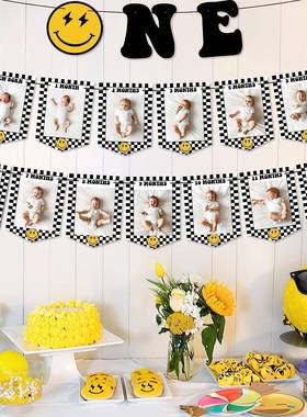 12 months baby birthday birthday photo banner baby birthday