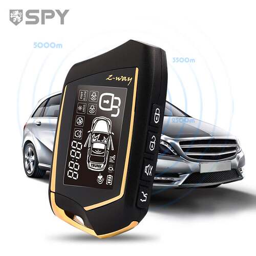 Two-way car anti-theft device 1500 m LCD LCD screen
