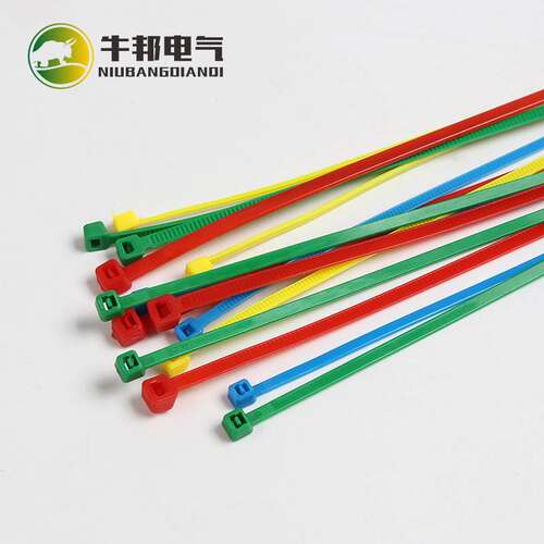 Color self-locking nylon plastic cable tie packing belt