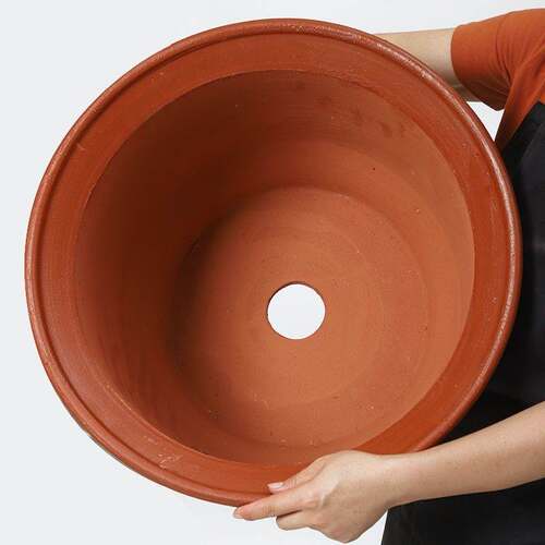 Extra Large Flower Pot Ceramic Large Purple Sand Breathable