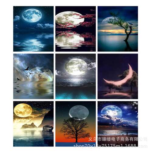 Cross-border 5d Diamond painting, 5d full diamond diy