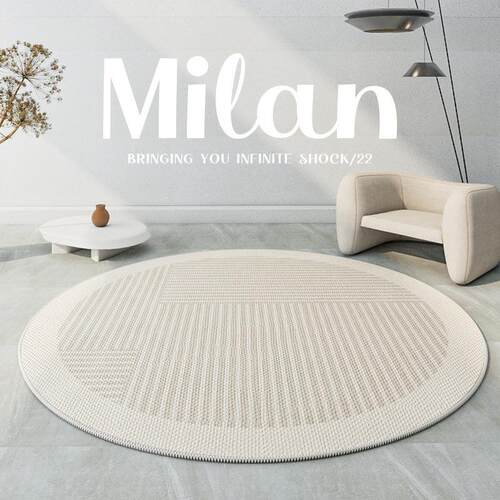 Round  Living Room Sofa Tea Table Balcony ins Style