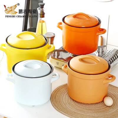 Ceramic Casserole Pot Soup Pot Heat-resistant