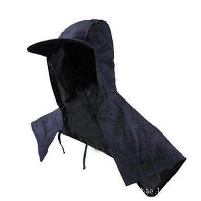 Denim shawl cap enlarged dust cover head hood durable labor