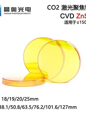 CO2 laser focusing mirror CVD ZnSe 0-150w laser lens laser