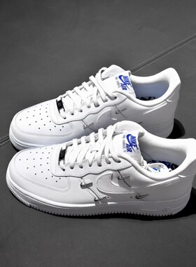 Nike Air Force 1 Low AF1四钩白蓝一号CT1990-100