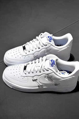 Nike Air Force 1 Low AF1四钩白蓝一号CT1990-100
