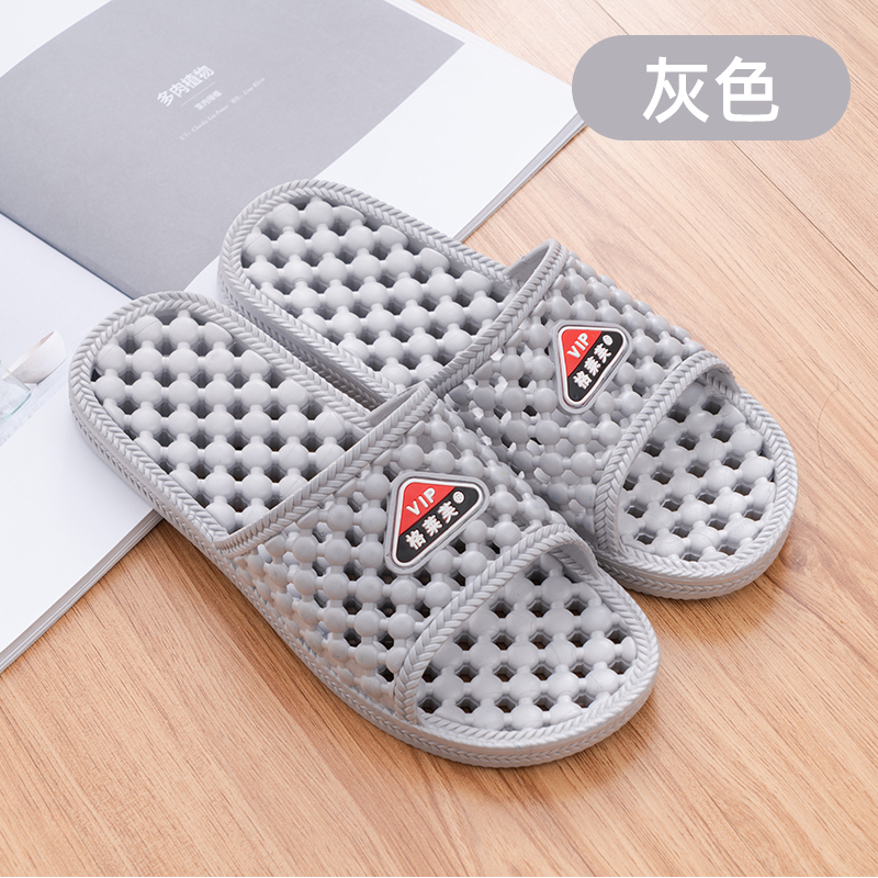 女夏防滑软底一字拖镂空凉拖鞋