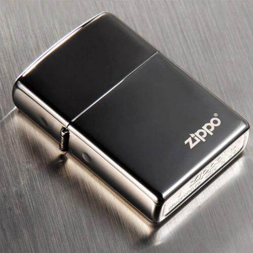 三钻专柜正品令孤冲的铺子zippo 09新款 黑冰商标 150zl