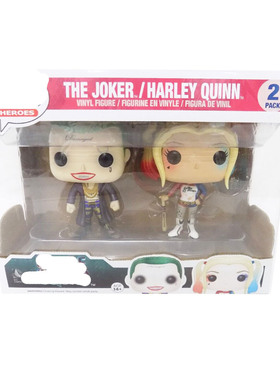 funko popX特遣队 小丑女 哈莉奎茵 小丑男 joker 手办 模型