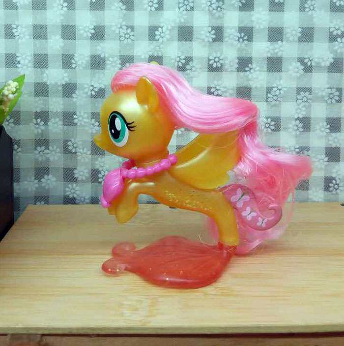 小马宝莉大电影玩具系列闪亮小马美人鱼公主紫悦碧琪柔柔珍奇